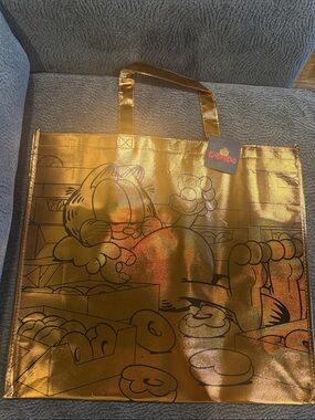 Garfield Metallic Copper Tote Bag
